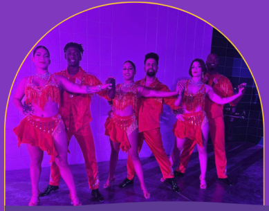 A successful hybrid event now means equal focus on physical and virtual guests. Live interaction, custom sets, and tech-led design make it seamless.