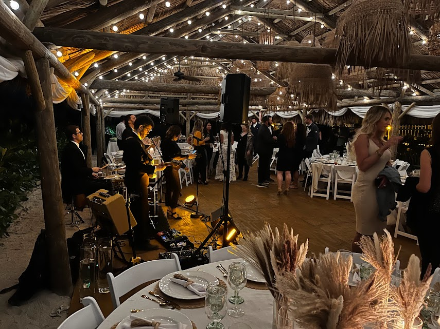 A party with entertainment